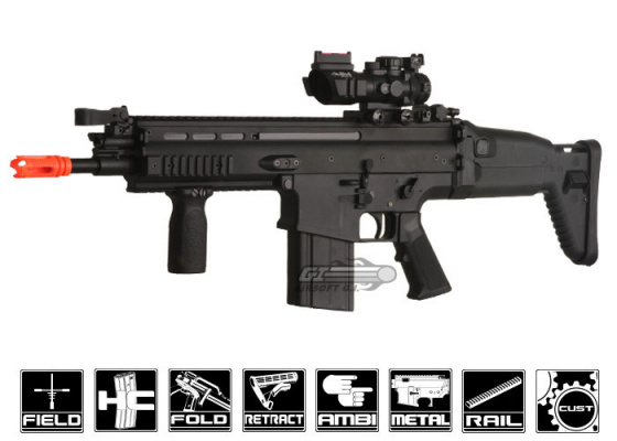 D Boy Full Metal MK17H Airsoft Rifle ( Black )
