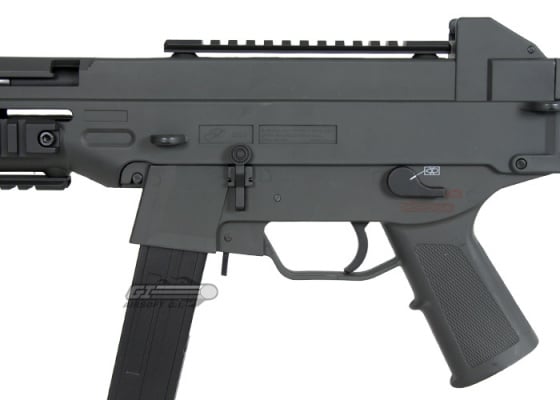 Double Eagle Full Metal Gearbox Tactical SMG-45 Airsoft AEG Rifle ( Black ) Double Eagle Full Metal Gearbox Tactical SMG-45 Airsoft AEG Rifle ( Black )