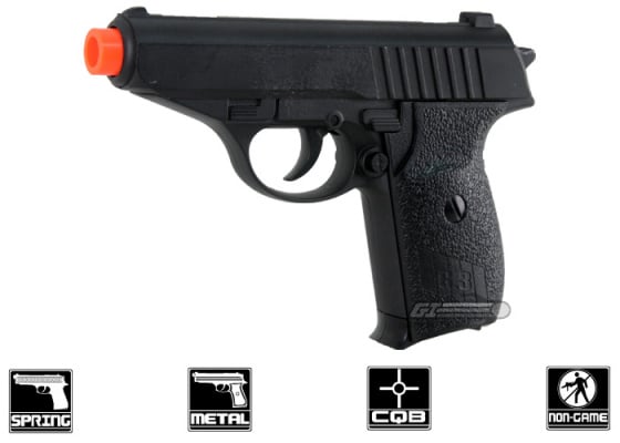 UK Arms G3 230 German Compact Spring Airsoft Pistol ( Black )