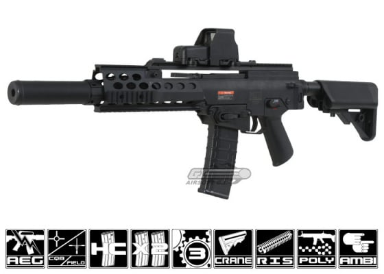 Echo 1 Modular Tactical 1 w/ RIS Carbine AEG Airsoft Rifle ( Black )