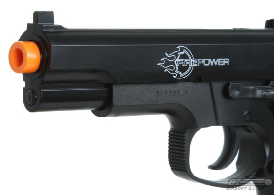 Fire Power .45 Spring Airsoft Pistol ( Black )
