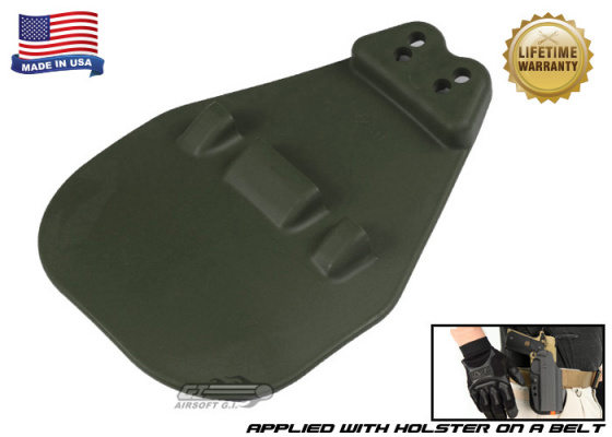 G-Code Non-RTI .75 Pattern Large Paddle Belt Mounted ( OD Green )