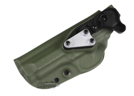 G-Code XST RTI Beretta M9 w/ Rail / Non-Rail Right Hand Holster ( OD Green )