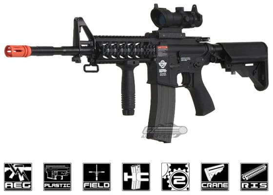 G&G Combat Machine GC16 Raider-L M4 Carbine AEG Airsoft Rifle Battery & Charger Package ( Black ) G&G Combat Machine GC16 Raider-L M4 Carbine AEG Airsoft Rifle Battery & Charger Package ( Black )