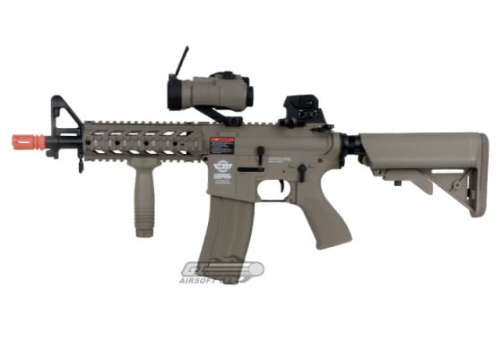 G&G Combat Machine CM16 Raider-S M4 Carbine AEG Airsoft Rifle ( Tan )