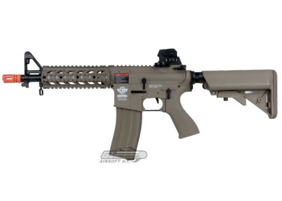 G&G Combat Machine CM16 Raider-S M4 Carbine AEG Airsoft Rifle ( Tan )