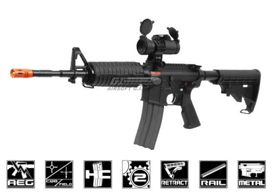 G&G Combat Machine GC16 HV M4 Carbine AEG Airsoft Rifle ( Black ) G&G Combat Machine GC16 HV M4 Carbine AEG Airsoft Rifle ( Black )
