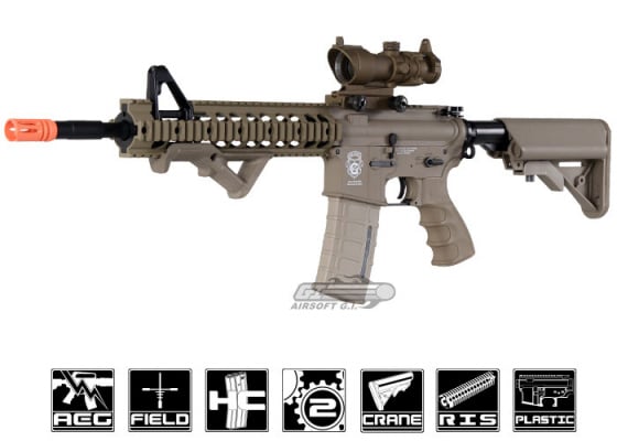 G&G GR15 Raider XL DST Plastic M4 Carbine Blowback AEG Airsoft Rifle ( Tan )