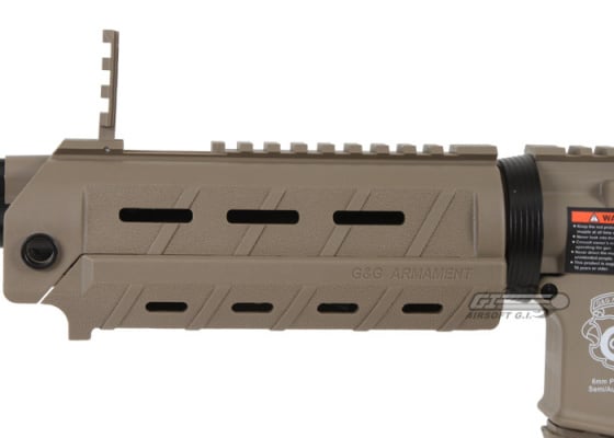 G&G GR4 G26 Advanced Special Edition M4 Carbine Blowback AEG Airsoft Rifle Light & Laser ( Tan )