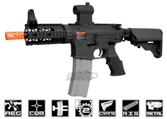 G&G TR16 CQW M4 Carbine Blow Back AEG Airsoft Rifle ( Black )