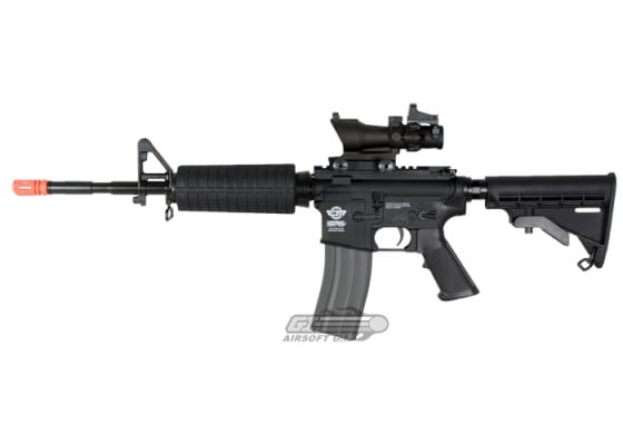 G&G Combat Machine M16 Carbine AEG Airsoft Rifle ( Black )