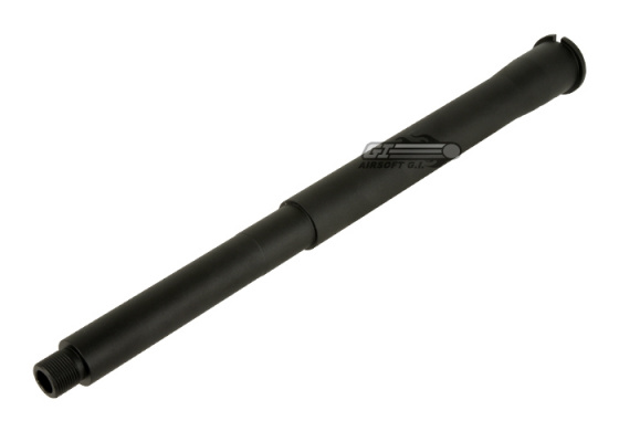 G&P 12" Aluminum Outer Barrel for Western Arms / King Arms GBB M4 ( Black )