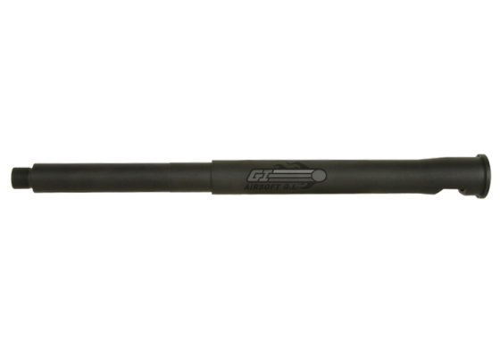 G&P 12" Aluminum Outer Barrel for Western Arms / King Arms GBB M4 ( Black )