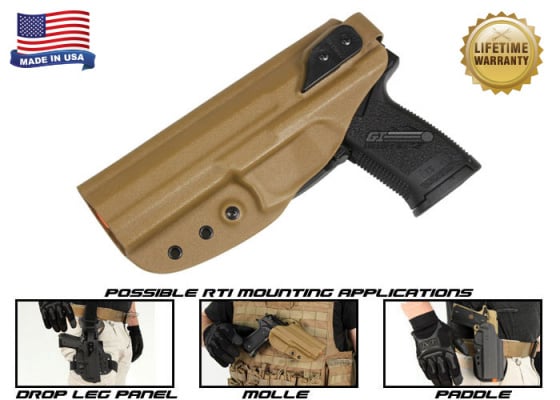 G-Code XST RTI H&K MK23 Left Hand Holster ( Coyote )