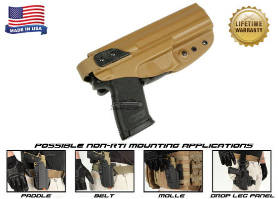 G-Code XST Non-RTI H&K MK23 Standard Right Hand Holster ( Coyote )