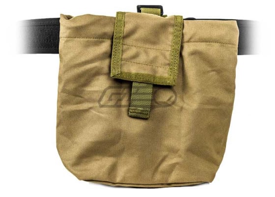 HSS Roll Up Dump Pouch Belt Mounted ( Tan )