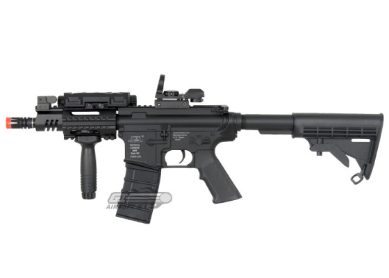 ICS M4 CQB AEG Airsoft Rifle ( Black )