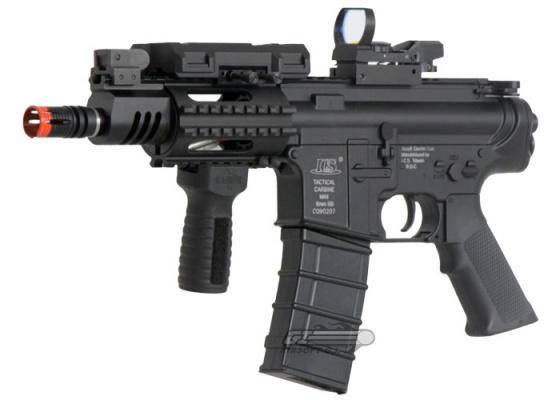 ICS M4 Pistol AEG Airsoft Rifle ( Black )