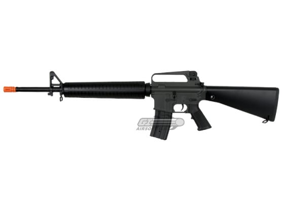 JG F6607 M16A2 AEG Airsoft Rifle Enhanced Version ( Black )