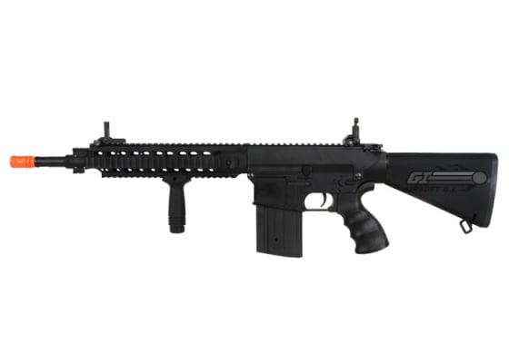 JG FB6651 SR25 RIS Sniper AEG Airsoft Rifle ( Black )