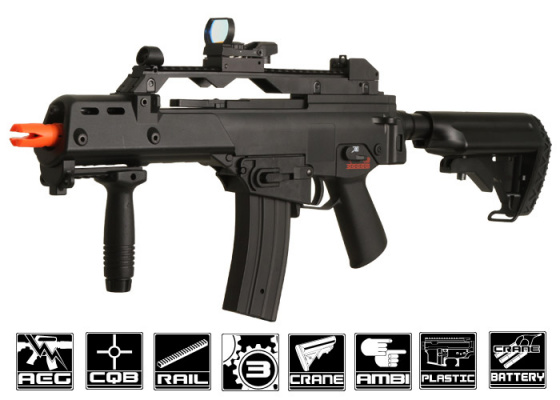 ( Discontinued ) JG MK36C with Crane Stock AEG Airsoft Rifle