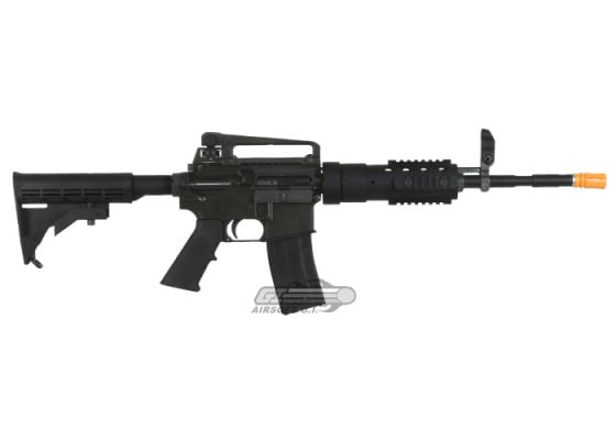 King Arms Colt Full Metal M4 SPC Gas Blowback Carbine Airsoft Rifle