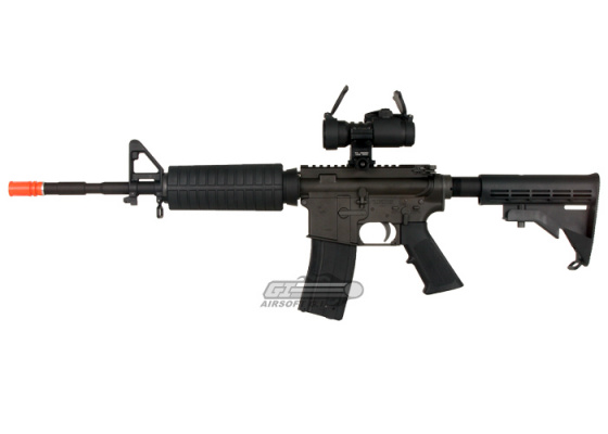 King Arms Full Metal Colt M4A1 GBB Rifle Airsoft Gun