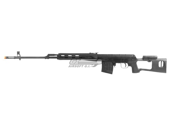 King Arms Kalashnikov SVD Spring Sniper Airsoft Rifle ( Black )