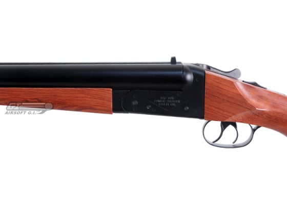 HS Double Barrel Gas Airsoft Shotgun ( Wood )