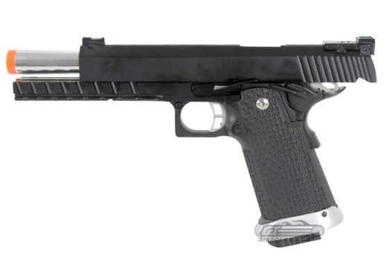 KJW KP06 Hi-Capa Xcelerator GBB Airsoft Pistol ( Black )