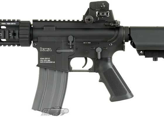 KWA KM4 SR10 2GX M4 Carbine AEG Airsoft Rifle ( Black ) KWA KM4 SR10 2GX M4 Carbine AEG Airsoft Rifle ( Black )