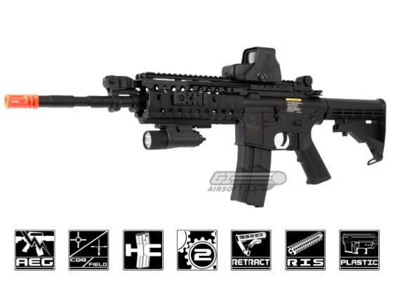 Lancer Tactical LT05B M4 S-System Carbine AEG Airsoft Rifle ( Black ) Lancer Tactical LT05B M4 S-System Carbine AEG Airsoft Rifle ( Black )