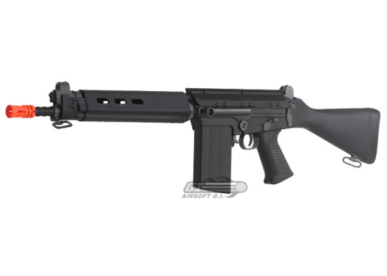 Lancer Tactical FAL Carbine AEG Airsoft Rifle ( Black ) Lancer Tactical FAL Carbine AEG Airsoft Rifle ( Black )