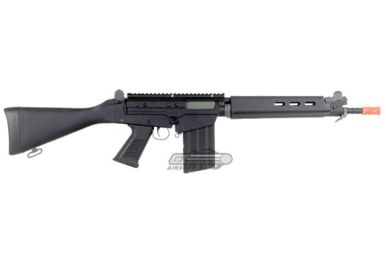 Lancer Tactical FAL Carbine AEG Airsoft Rifle ( Black ) Lancer Tactical FAL Carbine AEG Airsoft Rifle ( Black )