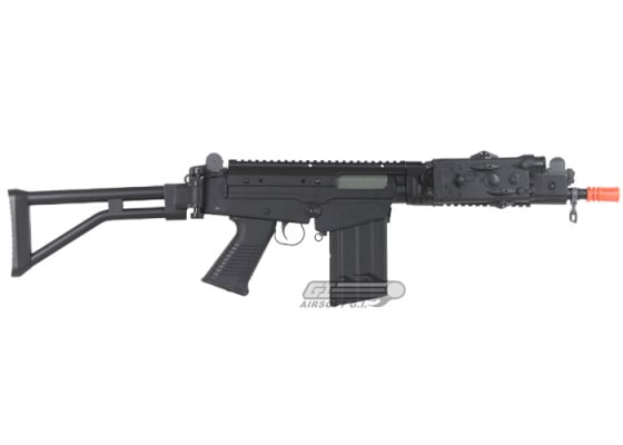 Lancer Tactical FAL Tactical Carbine AEG Airsoft Rifle ( Black )