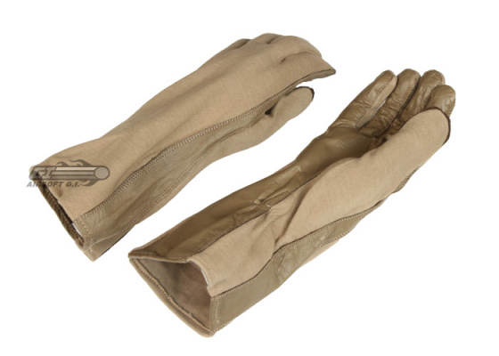 Emerson Flight Nomex / Leather Gloves ( Tan / XL )