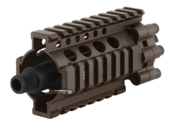 Madbull Daniel Defense 4" RIS Unit Light Kit w/ Outer & Inner Barrel ( Dark Earth )