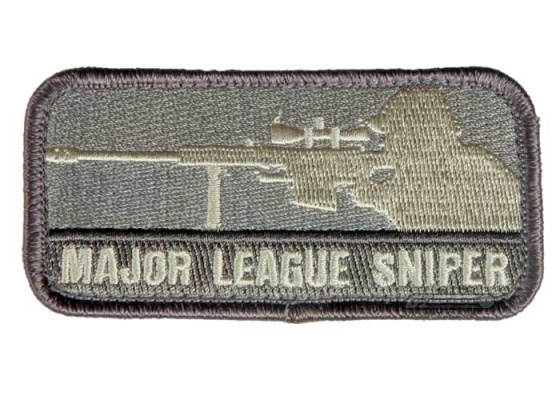 Mil-Spec Monkey Major League Sniper Velcro Patch ( Light ACU )