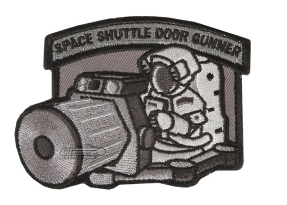 Mil-Spec Monkey Shuttle Door Gunner Patch ( SWAT )