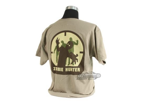 Mil-Spec Monkey Zombie Hunter T-Shirt ( Arid / XL )