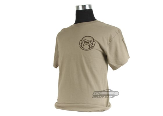 Mil-Spec Monkey Major League Doorkicker T-Shirt ( Tan / XL )