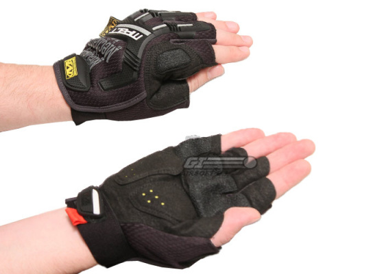 Mechanix Wear M-Pact Fingerless Gloves ( Black / M - L )