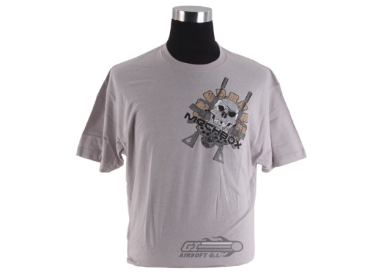 Mechbox Clothing Spartan T-Shirt ( Silver / M )