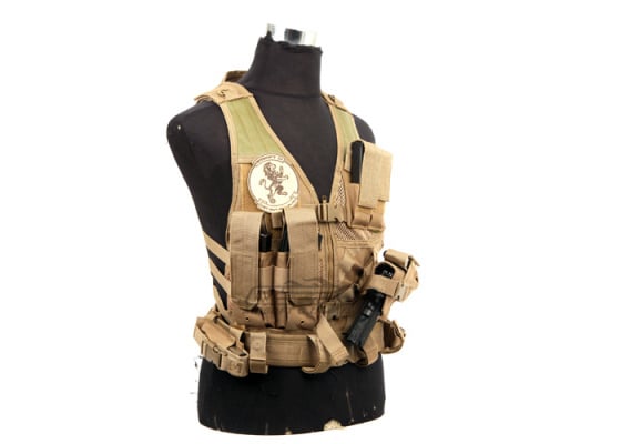 NcSTAR Tactical Vest ( Tan / XS - S )