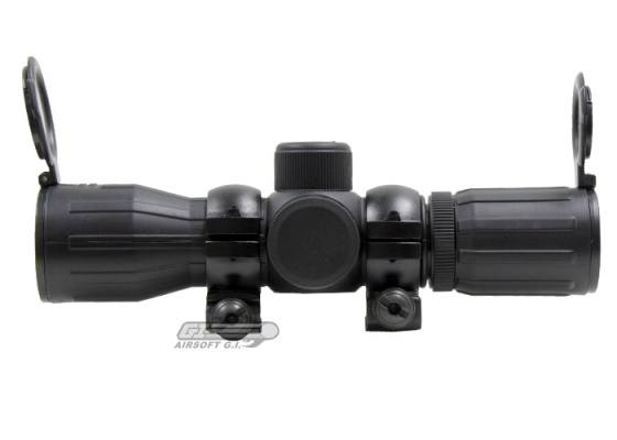 NcSTAR 4x30 Rubberized Mil Dot Red / Green Illuminated Scope