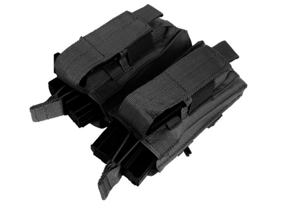 NcSTAR Double AR and Mag Pouch ( Black )