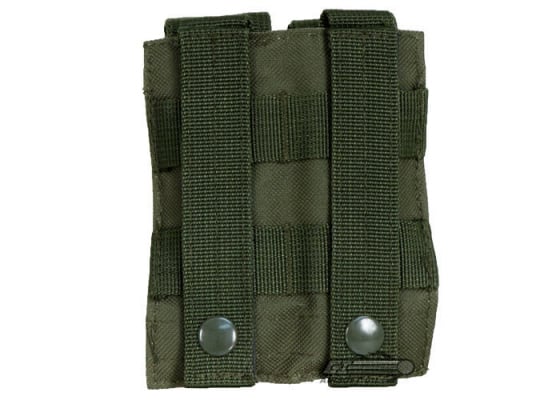 NcSTAR MOLLE Double Pistol Magazine Pouch ( OD Green )