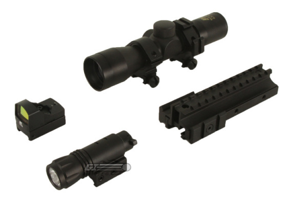 NcSTAR Rifle Performance Pack Scope ( Tactical Triple Threat )