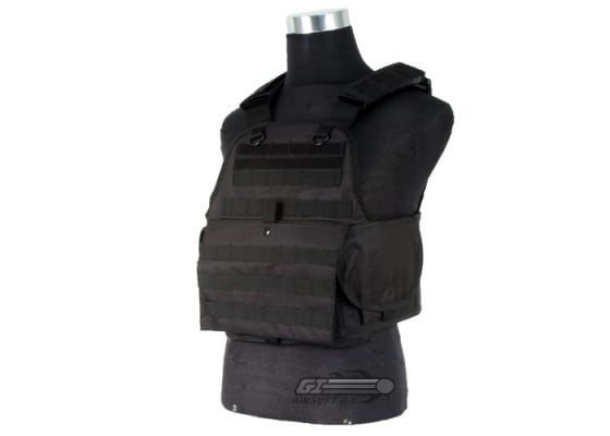 NcSTAR MOLLE Plate Carrier ( Black )