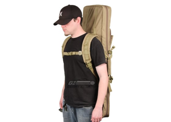 Condor Outdoor MOLLE 42" Deluxe Double Rifle Gun Bag w/ Flap ( ACU )